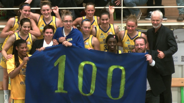 La 100e pour Mithra Castors Braine qui rejoint Kangoeroes en finale