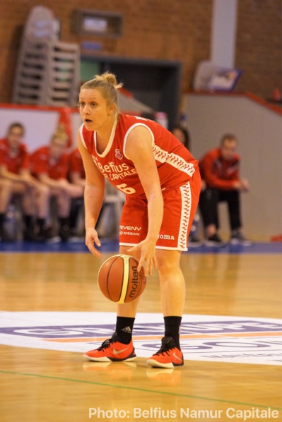 Krystel Ballau et Sarah Deneil à Spirou Ladies Charleroi