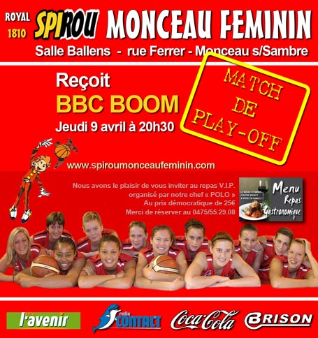 Play-off - Quarts de finale - La première manche pour Boom et SKW Play-off - Quarts de finale - La première manche pour Boom et SKW