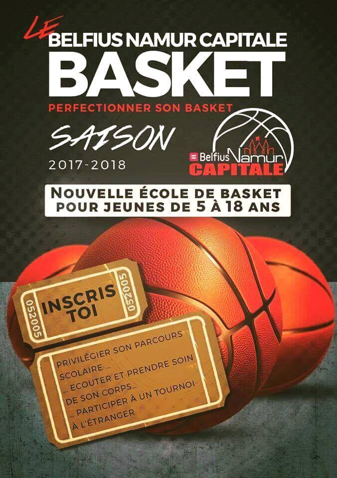 Une Women Basket Namur Academy du côté des jeunes à Belfius Namur