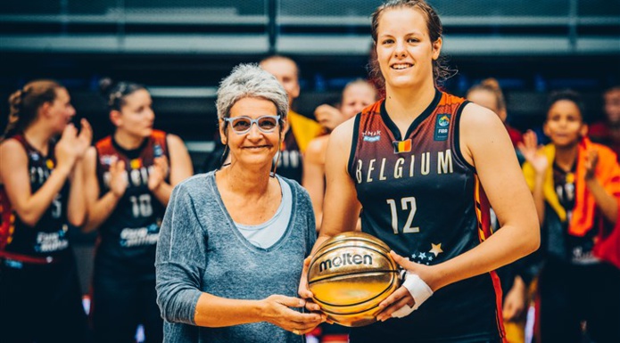 Billie Massey (Sint-Katelijne Waver), MVP ! (photo: FIBA.com)