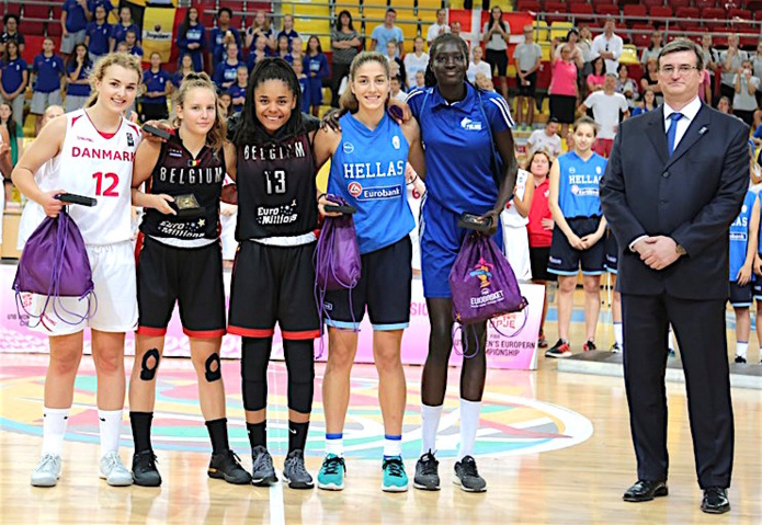 Euro U16 (division B) - La Belgique en argent, remonte au sein de l'élite, Maxuella Lisowa MVP Euro U16 (division B) - La Belgique en argent, remonte au sein de l'élite, Maxuella Lisowa MVP