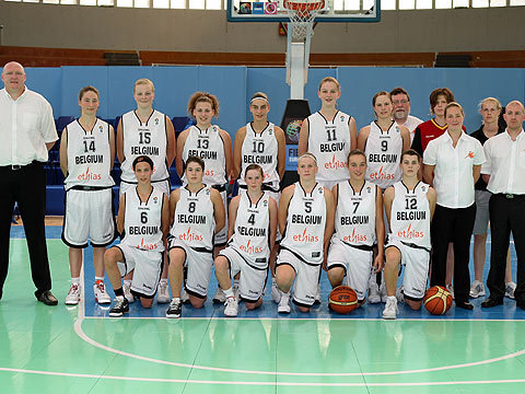 Les U16 à l'honneur (photo: FIBA Europe.com) Les U16 à l'honneur (photo: FIBA Europe.com)
