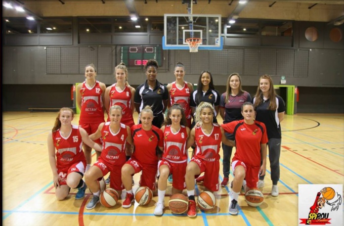 Spirou Ladies Charleroi 2017/2018 (photo: https://www.facebook.com/SpirouLadiesCharleroi/)