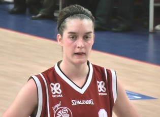 An-Sophie Strubbe, 25 pts, 9 rbds, samedi soir An-Sophie Strubbe, 25 pts, 9 rbds, samedi soir