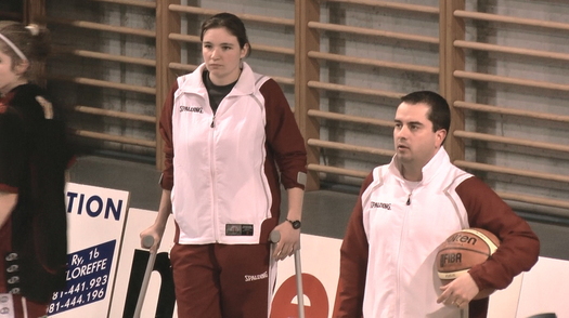 Emilie Vermylen bientôt déplâtrée Emilie Vermylen bientôt déplâtrée