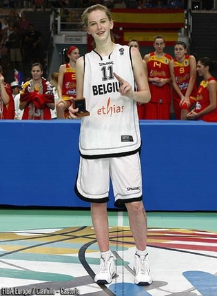 Emma Meesseman, MVP de l'Euro U16 l'an dernier (photo: FIBAEurope.com/Ciamillo-Castoria)