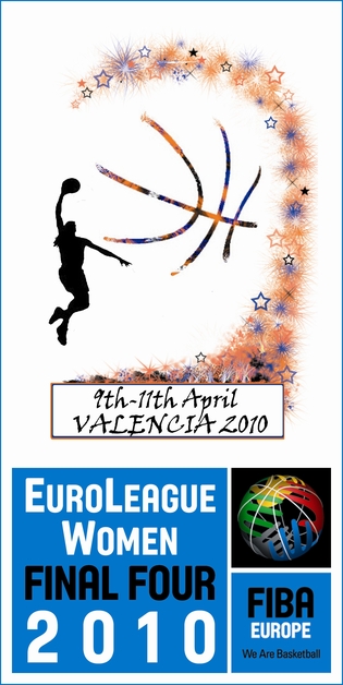Euroligue - Le logo du Final Four à Valence Euroligue - Le logo du Final Four à Valence