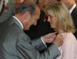 Yannick Souvré reçevant la légion d'Honneur