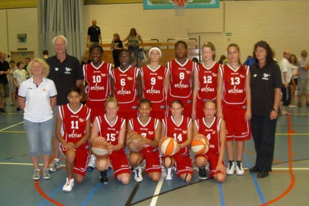 4. Julie Allemand, 6. Olivia Mvudi, 7. Naomi Vereecke, 8. Stéphanie Medjo, 9. Céline Cornia, 10. Laeticia Mpoyi, 11. Cornélia Kilewuka, 12. Delphine De Cock, 13. Solène Senelle, 14. Fanny Papy, 15 Marianne Romnée 4. Julie Allemand, 6. Olivia Mvudi, 7. Naomi Vereecke, 8. Stéphanie Medjo, 9. Céline Cornia, 10. Laeticia Mpoyi, 11. Cornélia Kilewuka, 12. Delphine De Cock, 13. Solène Senelle, 14. Fanny Papy, 15 Marianne Romnée