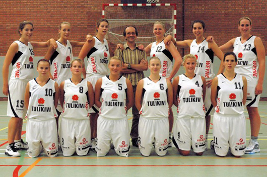 Les dames de Deerlijk, prêtes pour l'aventure de la D1 (photo: www.damesbasketdeerlijk.be)