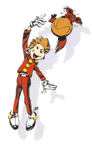 Spirou Monceau lorgne sur la Coupe d'Europe Spirou Monceau lorgne sur la Coupe d'Europe