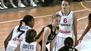 Emma Meesseman et Sandrine Gruda pour l'entre-deux