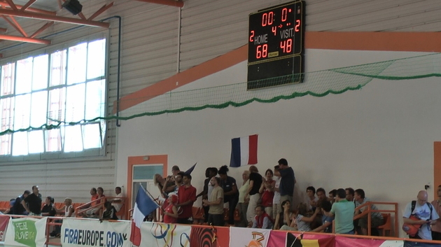 Euro U18 - La Belgique dominée par la France 68-48