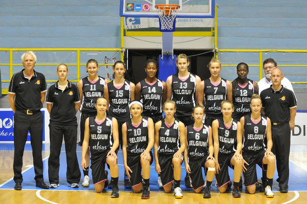 Belgium U16 (photo: FIBA Europe/Michele Gregolin)