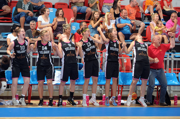 Majestueux ! La Belgique en finale de l'Euro U18 (photo: FIBA Europe/Viktor Rébay)