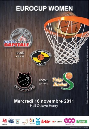 TV - Eurocoupe FIBA - Dexia Namur s'offre les Portugaises de Vagos 73-64 TV - Eurocoupe FIBA - Dexia Namur s'offre les Portugaises de Vagos 73-64