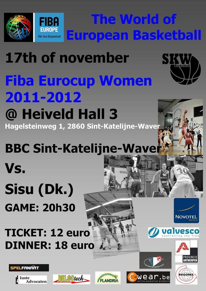 TV - Sint-Katelijne-Waver s'impose 63-61 face aux Danoises de SISU TV - Sint-Katelijne-Waver s'impose 63-61 face aux Danoises de SISU