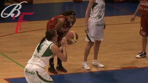 Kayla Tetschlag face à Houthalen, Chandrea Jones à Spirou Monceau Kayla Tetschlag face à Houthalen, Chandrea Jones à Spirou Monceau