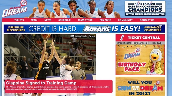 WNBA - Romina Ciappina au camp d'entraînement d'Atlanta Dream: 'tout est allé très vite' WNBA - Romina Ciappina au camp d'entraînement d'Atlanta Dream: 'tout est allé très vite'