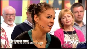 Sofie Hendrickx invitée à De Zevendag Dag sur la VRT Sofie Hendrickx invitée à De Zevendag Dag sur la VRT