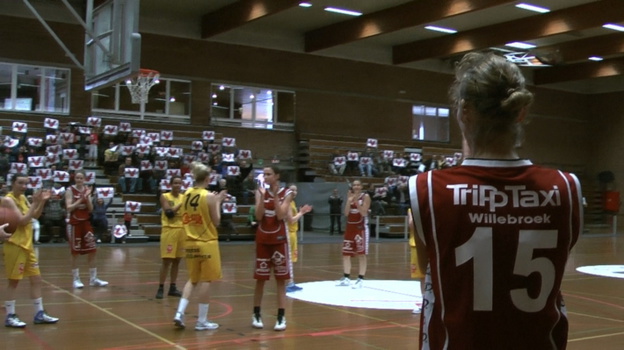 Veronique Mans tire sa révérence à Basket Groot Willebroek Veronique Mans tire sa révérence à Basket Groot Willebroek