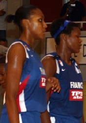 Sandrine Gruda - Sandra Dijon (Dr Doum/Basquetebol.org)