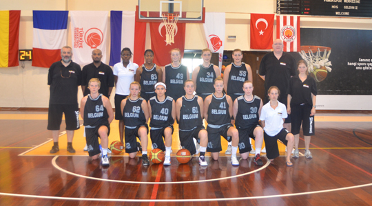 Les Belges U18 en Turquie (photo: tbf.org.tr) Les Belges U18 en Turquie (photo: tbf.org.tr)