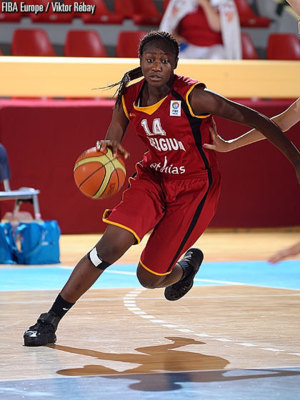 Laeticia Mpoyi (photo: FIBA EuropeViktor Rebay) Laeticia Mpoyi (photo: FIBA EuropeViktor Rebay)