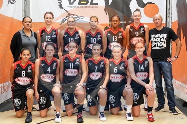 Spirou Monceau Charleroi 2012/2013 (photo: Ann-Dee Lamour/Basketfeminin.com)