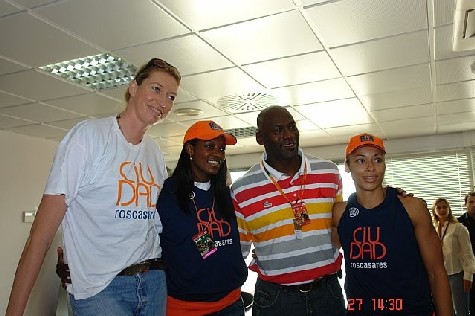 Michael Jordan à Valence Michael Jordan à Valence