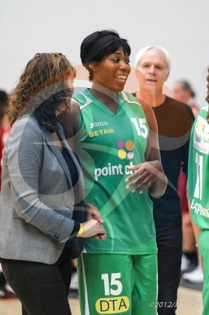 Erica Davis et ses coéquipières se sont amusées (photo: Ann Dee Lamour/Basketfeminin) Erica Davis et ses coéquipières se sont amusées (photo: Ann Dee Lamour/Basketfeminin)