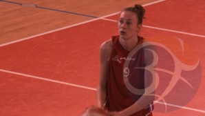 Chloé Westelynck (Spirou Monceau) très remuante dimanche Chloé Westelynck (Spirou Monceau) très remuante dimanche