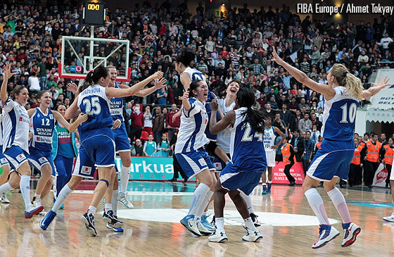 Le Dynamo Moscou gagne l'Eurocoupe devant près 11.000 turcs Le Dynamo Moscou gagne l'Eurocoupe devant près 11.000 turcs