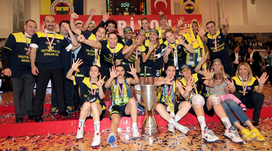 Turquie - Fenerbahce prive Galatasaray et Ann Wauters du titre de champion Turquie - Fenerbahce prive Galatasaray et Ann Wauters du titre de champion