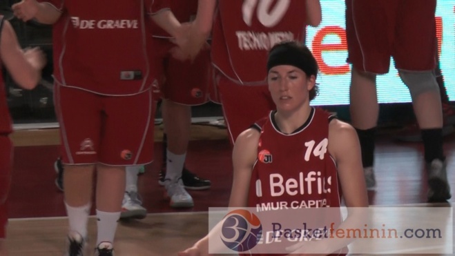 Julie Wojta prolonge à Belfius Namur Julie Wojta prolonge à Belfius Namur