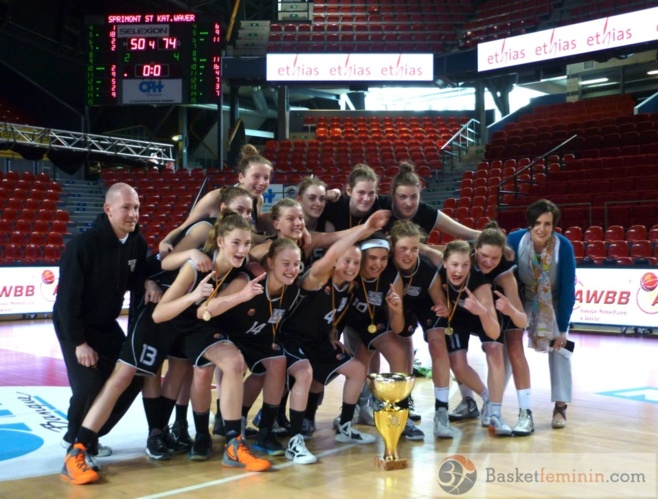 Finales AWBB/VBL - Le trophée cadettes pour SKW Finales AWBB/VBL - Le trophée cadettes pour SKW