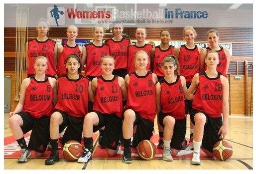 Belgium U16 (photo: Leslie Anderson/womensbasketball-in-france.com)