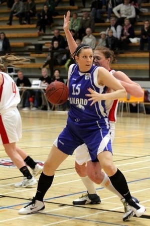 Minna Sten, 50e match pour la Finlande jeudi (photo: basket.fi)