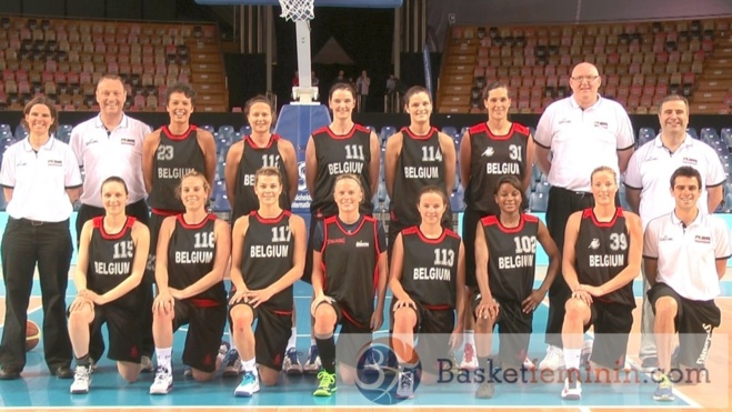 TV Basketfeminin - Equipe nationale - La Belgique au Luxembourg