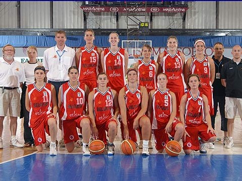 Les U20, 5e de l'Euro-2006 à Sopron (photo: FIBAEurope.com)