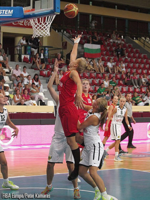 Manon Grzesinski et la Belgique retrouvent les sommets (photos: FIBA Europe/Peter Kamaras)