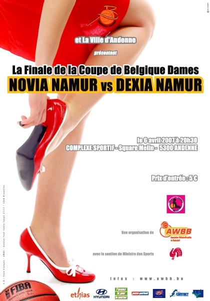 Dexia Namur s'impose 68-95 face au Novia Munalux