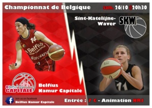 5e journée - Namur et Kangoeroes-Boom s'en sortent, première victoire pour Crack Blue Cats Ieper après 2 prolongations 5e journée - Namur et Kangoeroes-Boom s'en sortent, première victoire pour Crack Blue Cats Ieper après 2 prolongations