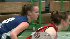 Céline Lemmens (16 pts) samedi soir face à Jeugd Gentson Céline Lemmens (16 pts) samedi soir face à Jeugd Gentson