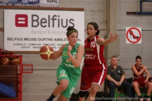 Lara Gaspar et Celine Kazadi dimanche (photo: Benoit Lonay) Lara Gaspar et Celine Kazadi dimanche (photo: Benoit Lonay)