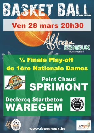 Quarts de finale retour - Le choc entre Sint-Katelijne-Waver et Kangoeroes-Boom