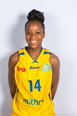 Manu Mayombo à Ladies Liège Panthers