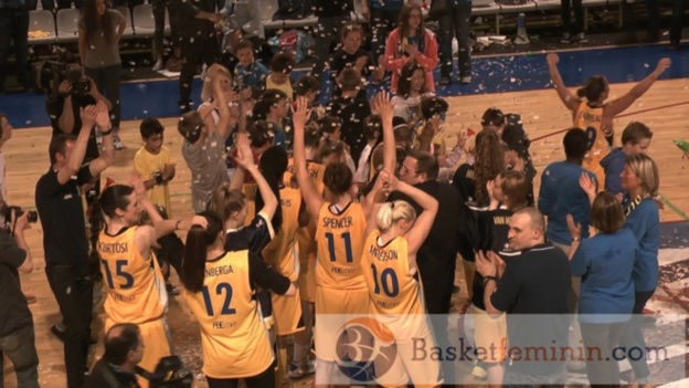 Castors Braine, CHAMPION DE BELGIQUE 2014