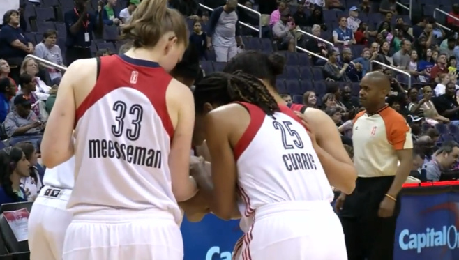 Washington Mystics s'incline face à Minnesota Lynx, le champion, en ouverture Washington Mystics s'incline face à Minnesota Lynx, le champion, en ouverture
